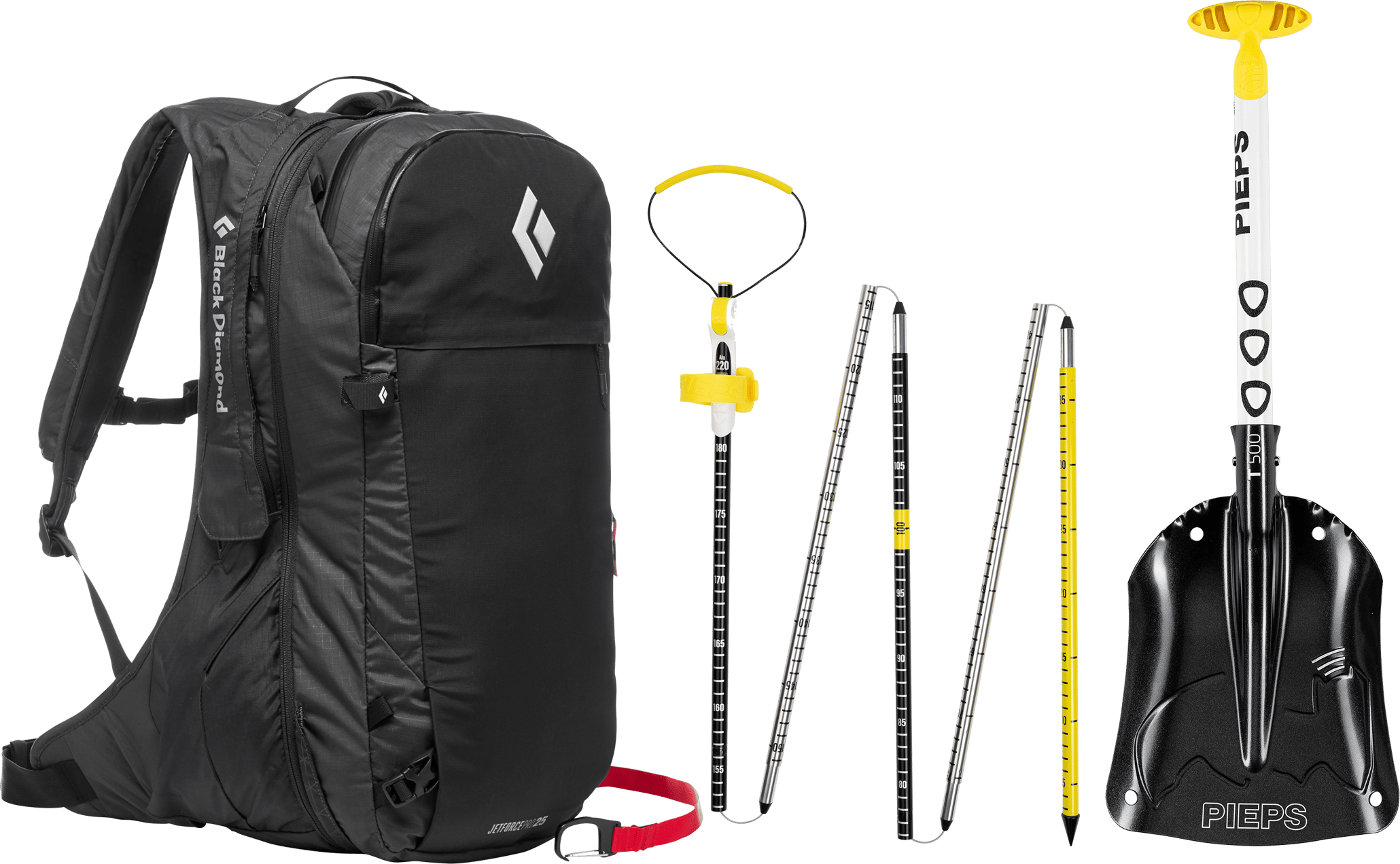 Black Diamond Jetforce Pro Avalanche Airbag Pack 25 L Set