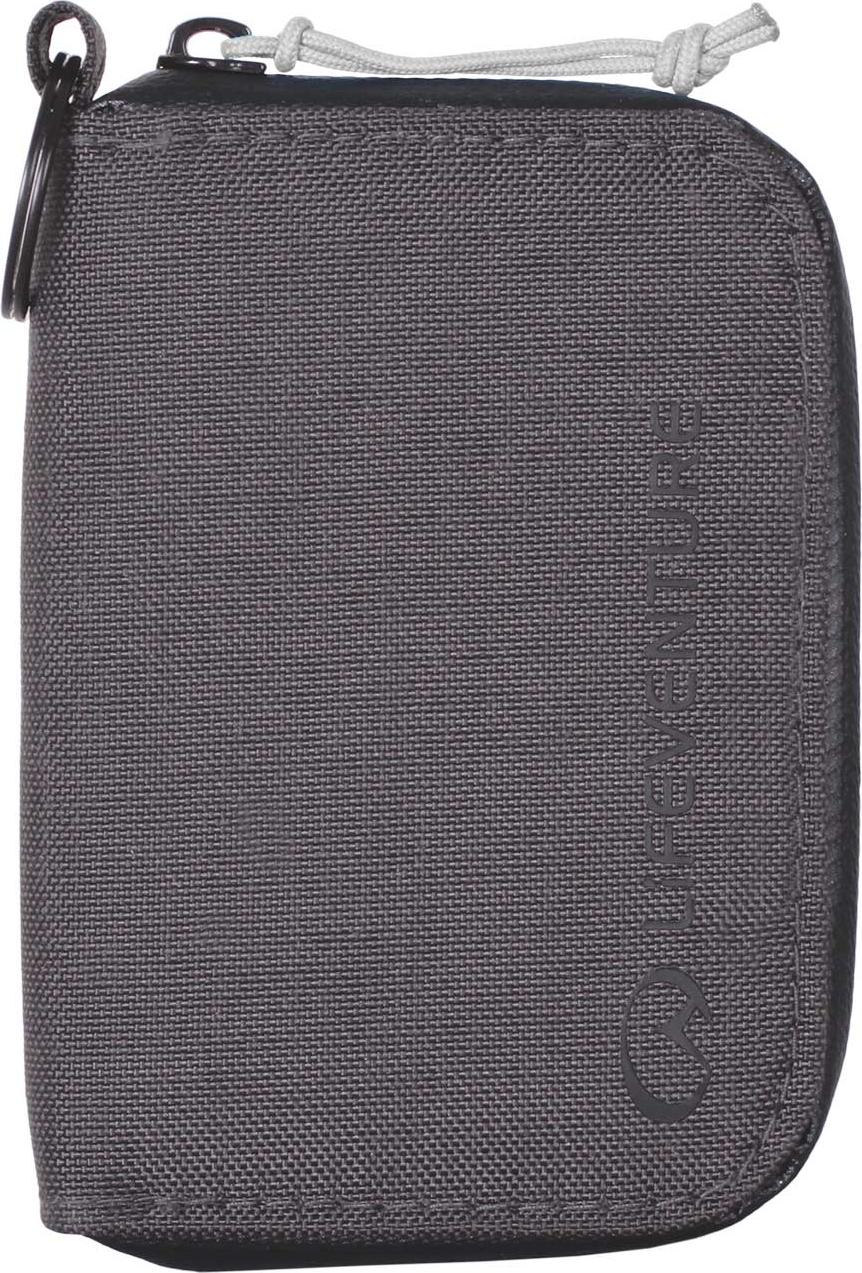 Lifeventure RFiD Coin Wallet Grey  One size
