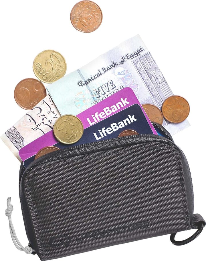 Lifeventure RFiD Coin Wallet Grey Lifeventure