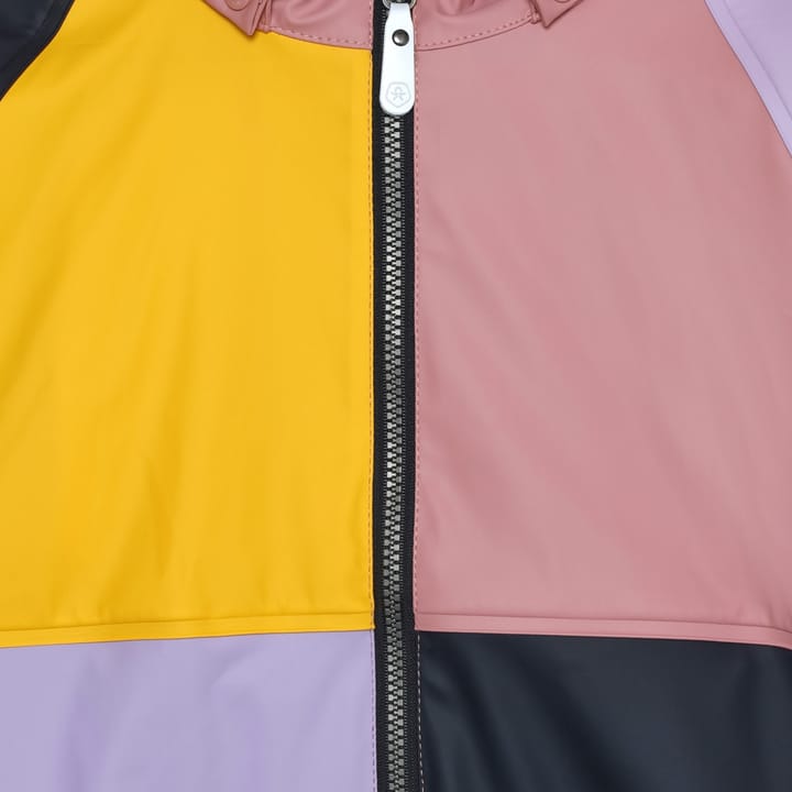 Color Kids Kids' Rain PU Jacket Colorblock Foxglove Color Kids