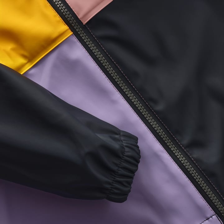 Color Kids Kids' Rain PU Jacket Colorblock Foxglove Color Kids