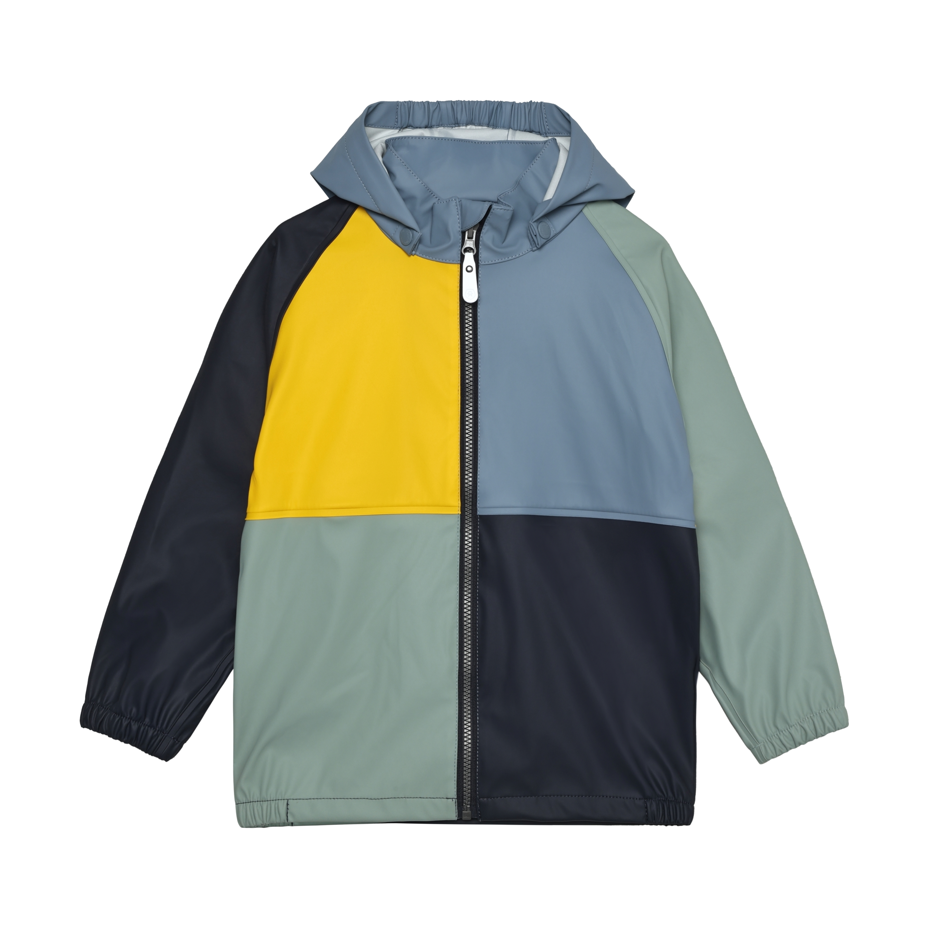 Color Kids Kids' Rain PU Jacket Colorblock