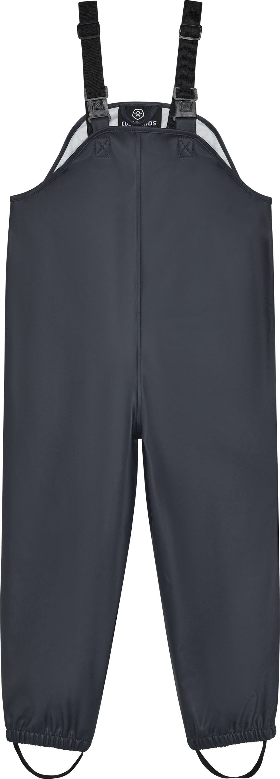 Color Kids Kids' Rain PU Pants Bib Ebony