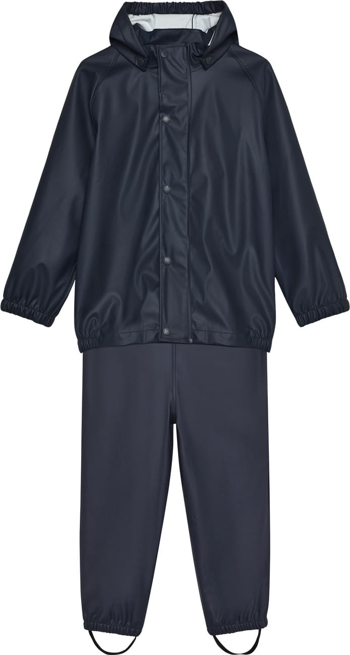 Color Kids Kids' Rainwear Pu Set Ebony