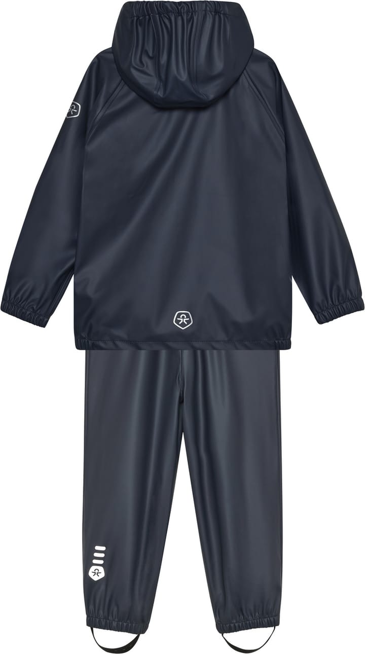 Color Kids Kids' Rainwear Pu Set Ebony Color Kids