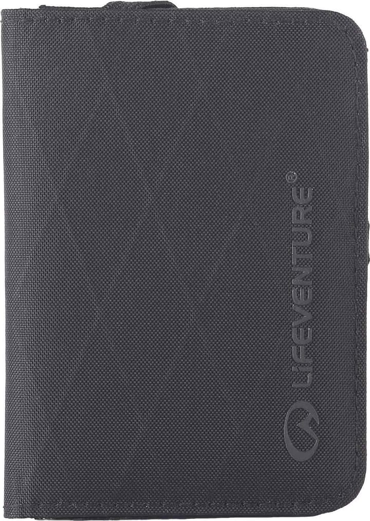 Lifeventure X-Pac RFiD Card Wallet Black Lifeventure
