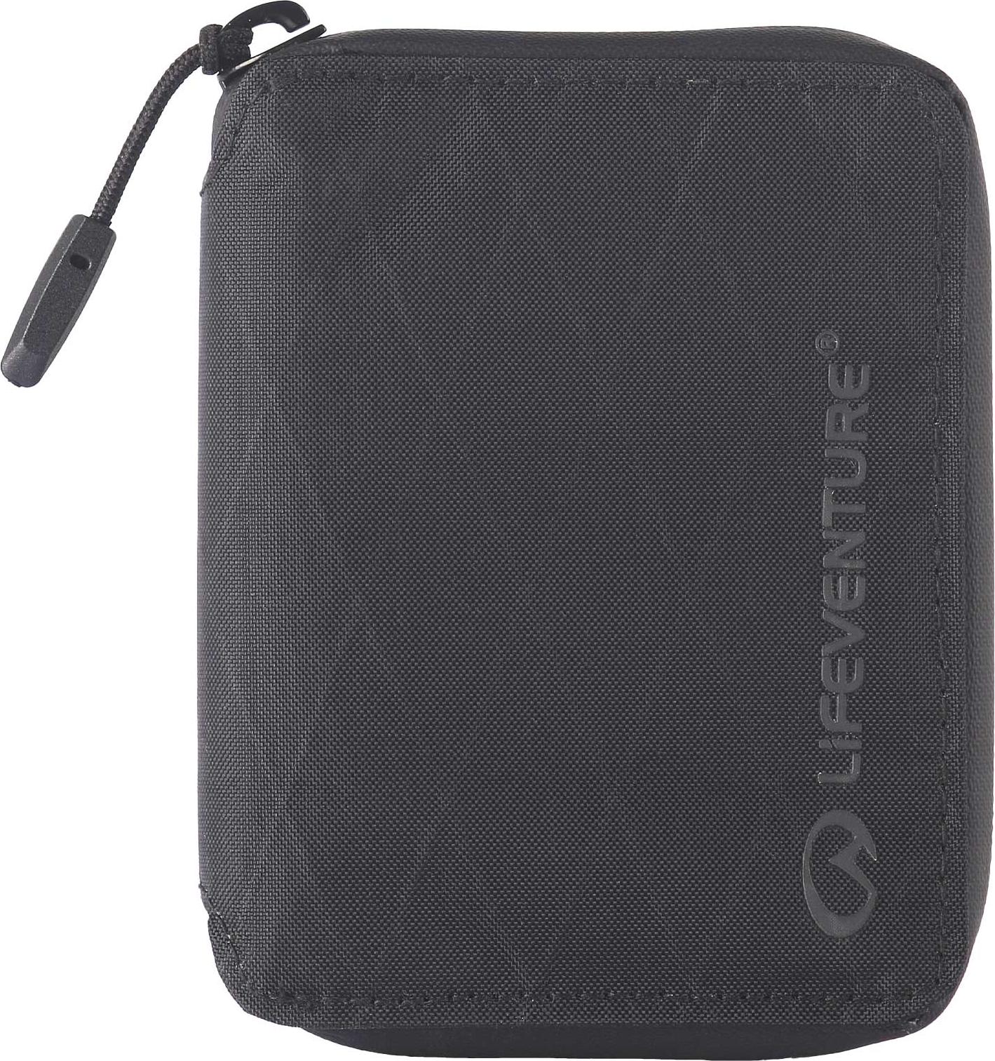 Lifeventure X-Pac RFiD Bi-Fold Wallet Black  OneSize
