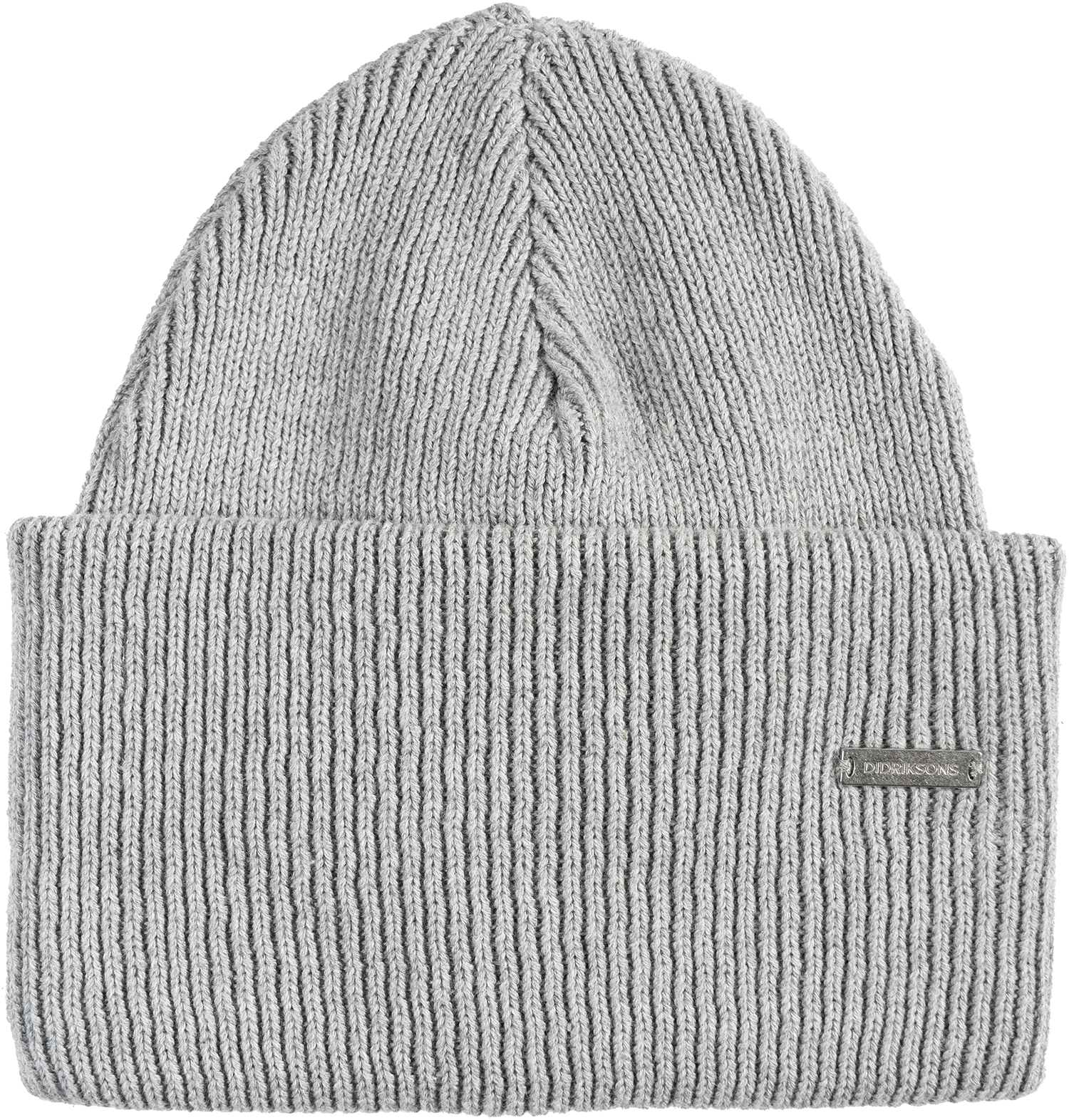 Didriksons Unisex River Beanie 3 Grey Melange