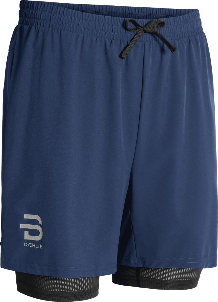 Dæhlie Men's Shorts Run 2-in-1 Navy Dæhlie