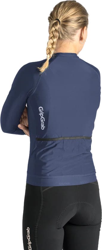 Gripgrab Women's Pacr Long Sleeve Jersey Navy Blue Gripgrab