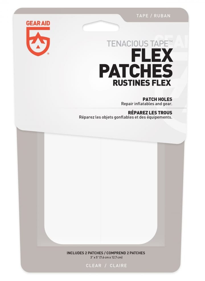 Gear Aid Tenacious Tape, Flex Patches (Tpu) Clear Gear Aid