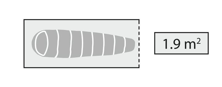Robens Vestis 1 Mesh Tent UL Black Robens