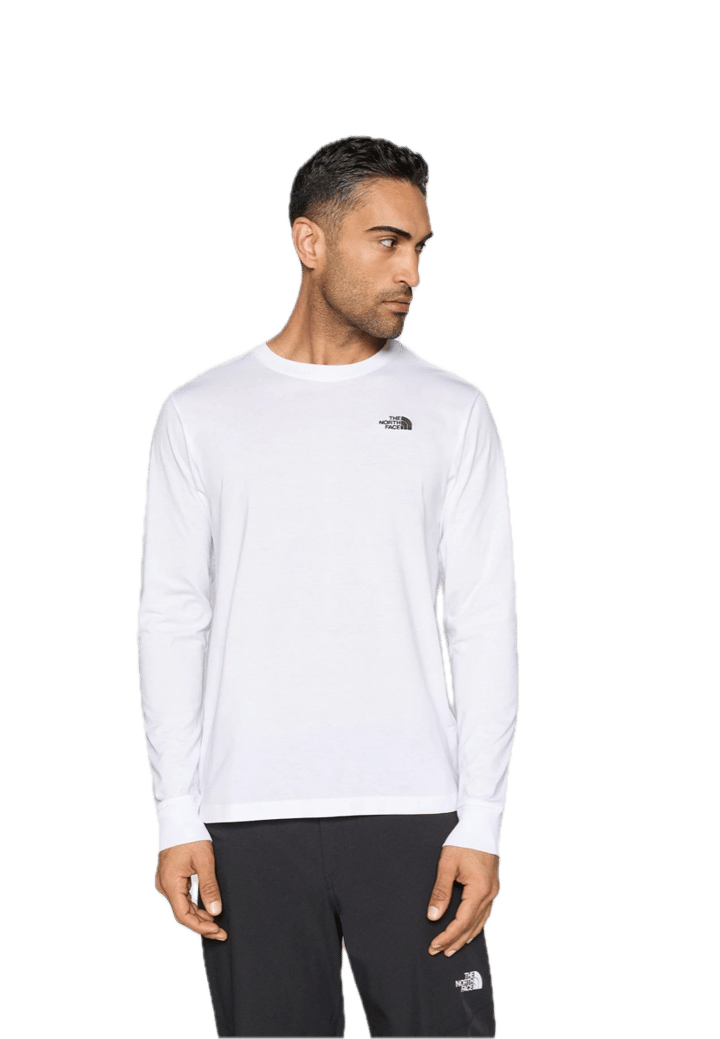 The North Face M Evolution Simple Dome Regular LS Tnf White The North Face