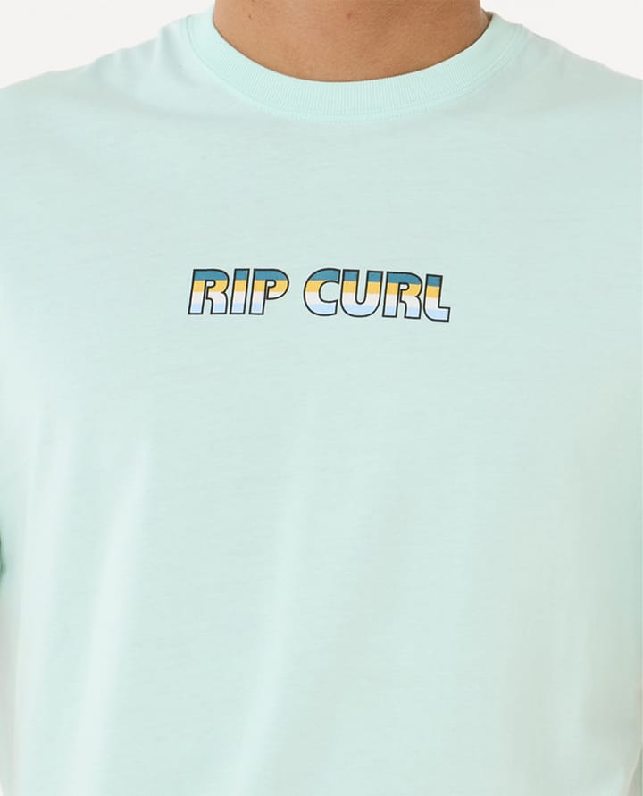 Rip Curl Men's Big Mumma Icon Tee Light Aqua Rip Curl