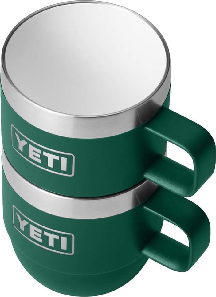 Yeti Rambler 177 ml Stackable Mugs 2-pack Black Forest Green Yeti