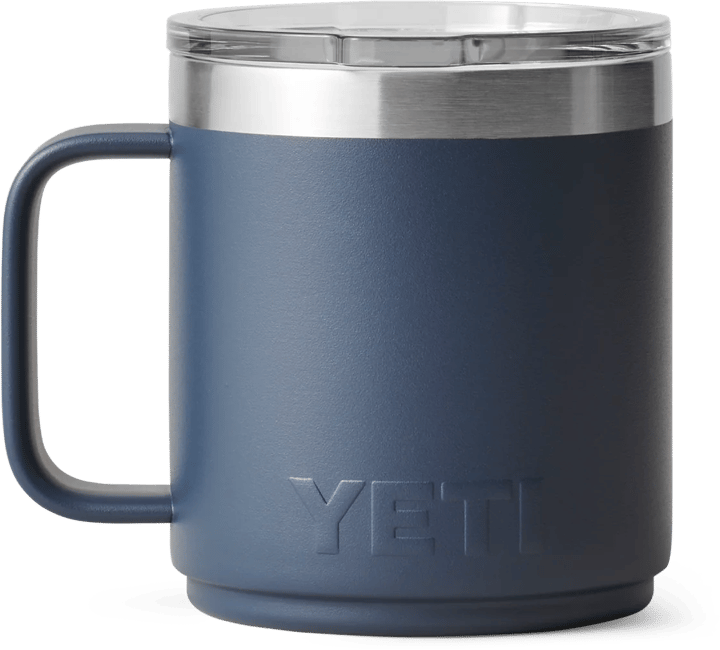 Yeti Rambler 10oz (295ml) Stackable Mug with DuraSip Ceramic Lining Navy Yeti