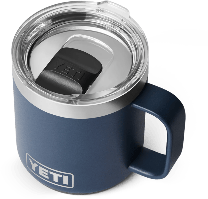 Yeti Rambler 10oz (295ml) Stackable Mug with DuraSip Ceramic Lining Navy Yeti