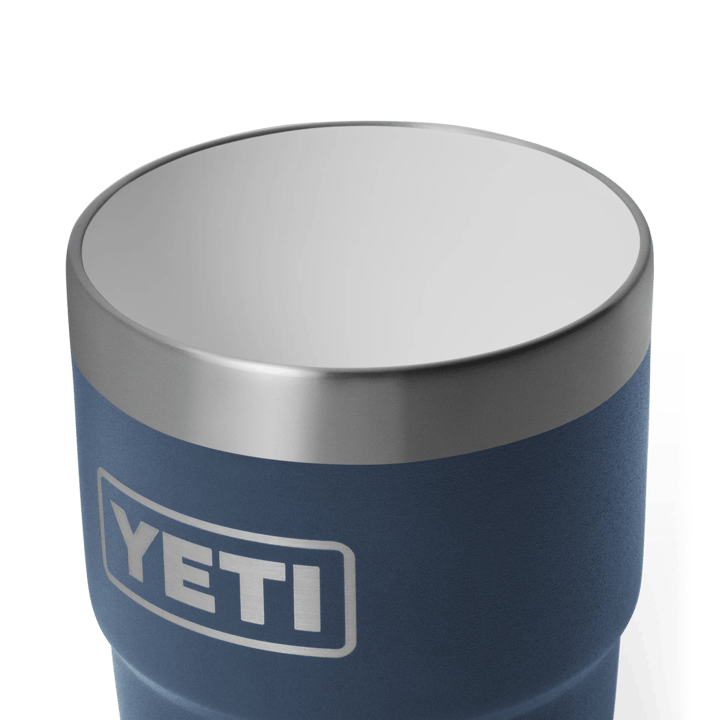 Yeti Rambler 8oz (236ml) Stackable Mug with DuraSip Ceramic Lining Navy Yeti