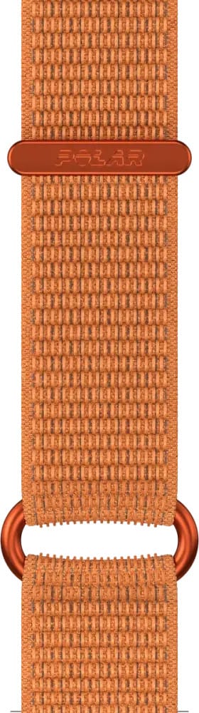Polar Wristband Hook & Loop Nylon 22mm Orange Polar