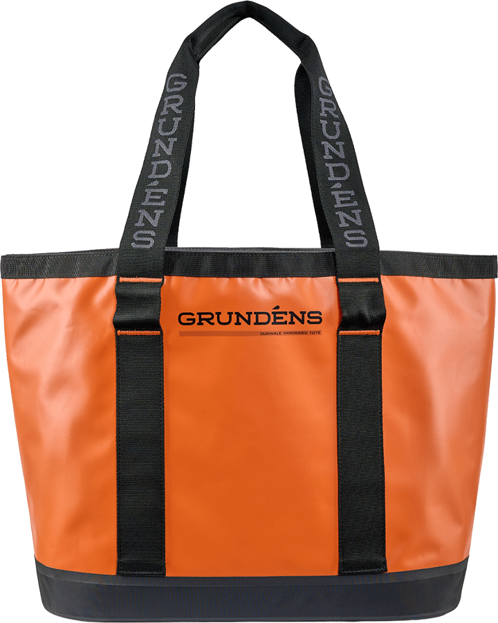 Grundéns Gunwale Hardsided Tote Bag Red Orange Grundéns