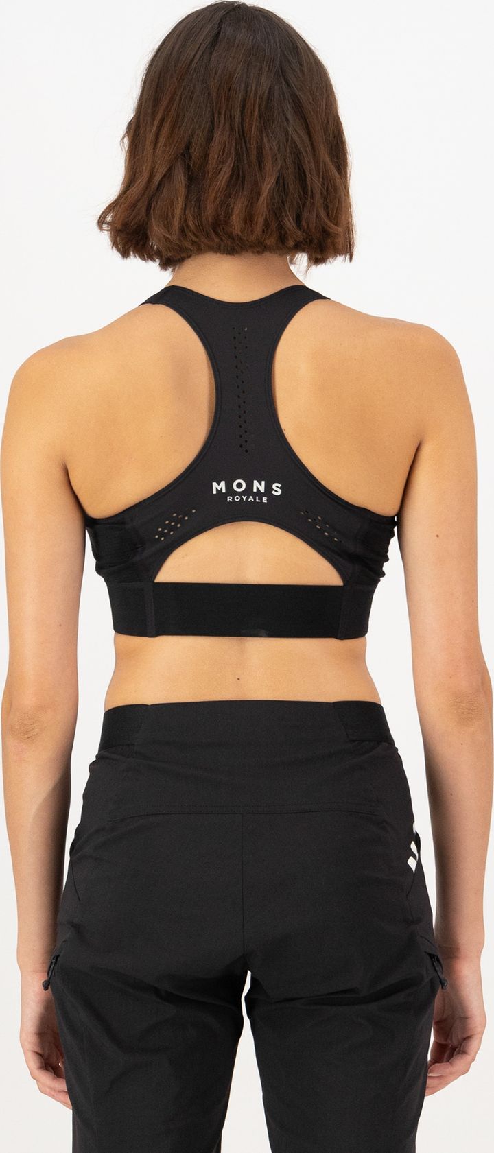 Mons Royale Women's Stratos Bra Black Mons Royale