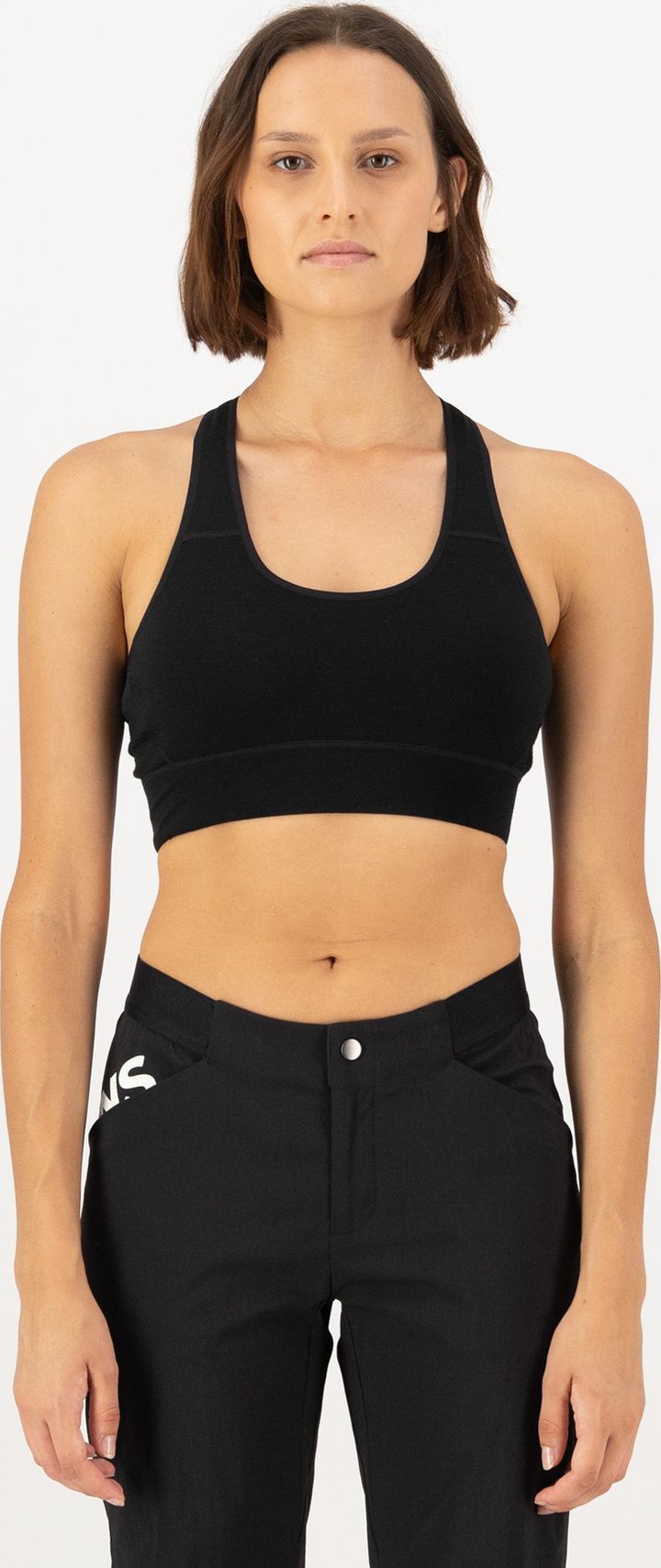 Mons Royale Women's Stratos Bra Black Mons Royale