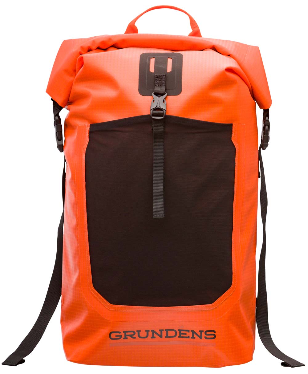 Bootlegger Roll Top Backpack 30L Red Orange
