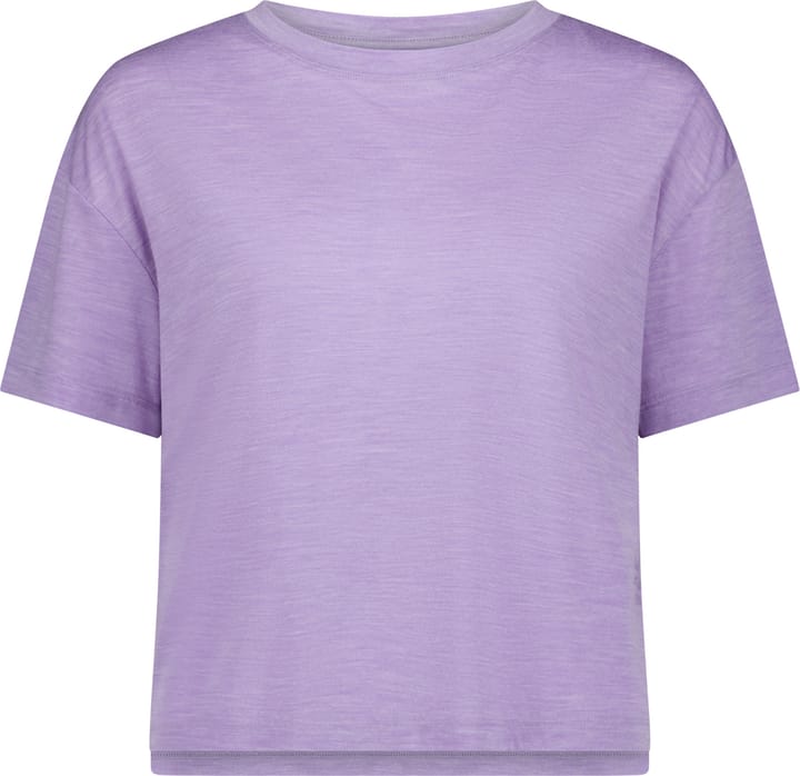 Mons Royale Women's Zephyr Merino Tencel™ Boxy T-Shirt Lupin Mons Royale
