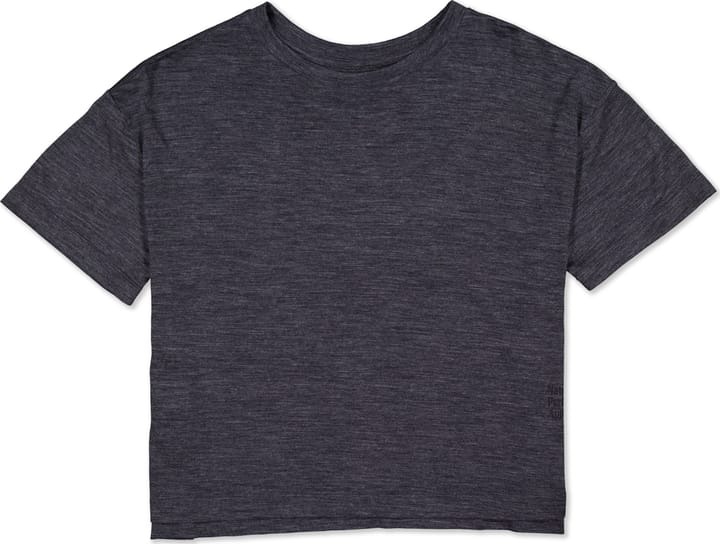 Mons Royale Women's Zephyr Merino Tencel™ Boxy T-Shirt Smoke Mons Royale