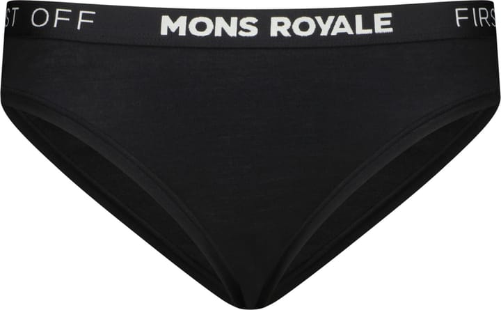 Mons Royale Women's Folo Merino Briefs Black Mons Royale