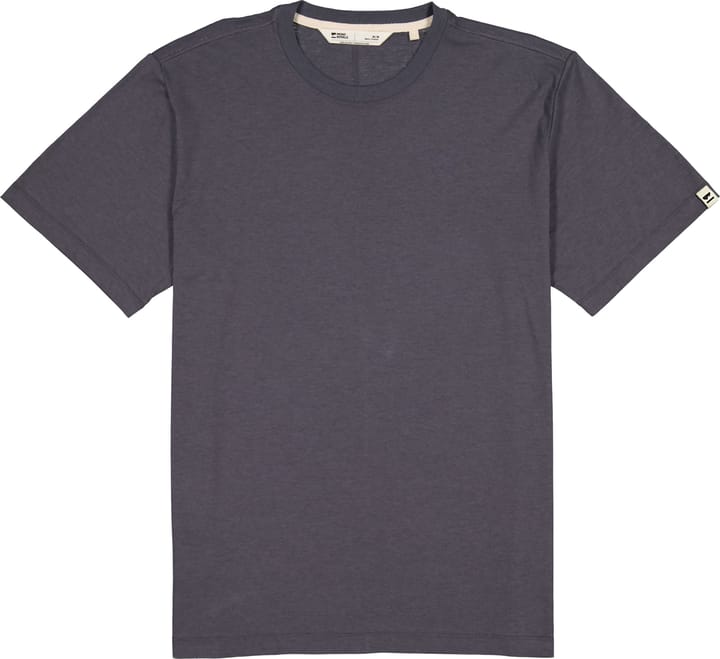Mons Royale Men's Yonder Merino Organic Cotton T-Shirt Vintage Black Mons Royale