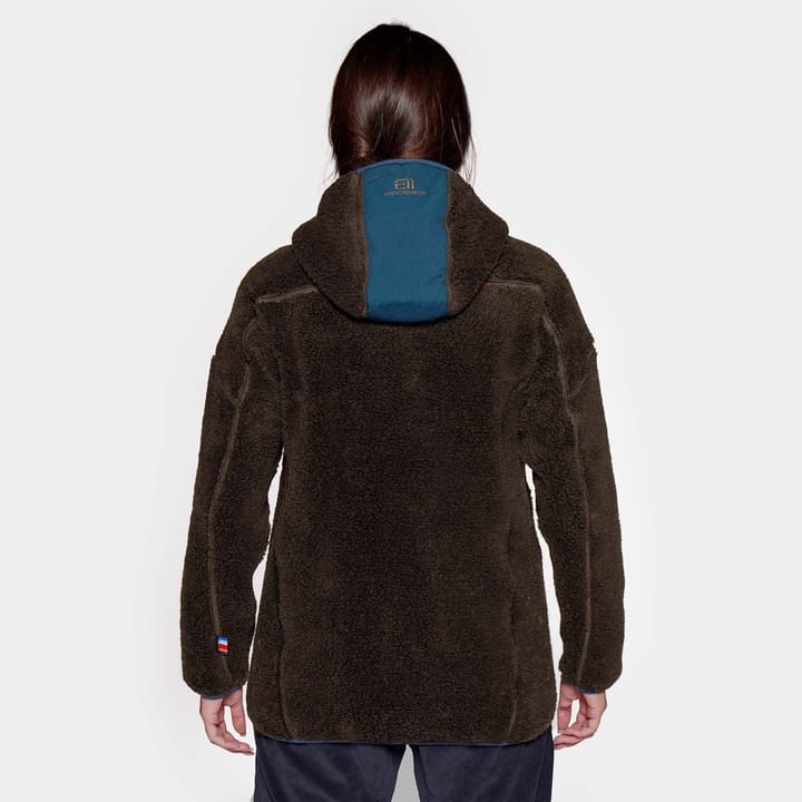 Elevenate Women's Glacier Pile Hood Shiitake Brown Elevenate