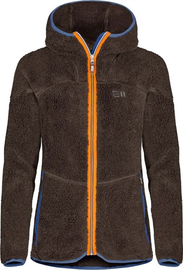 Elevenate Women's Glacier Pile Hood Shiitake Brown Elevenate Elevenate Women's Glacier Pile Hood Shiitake Brown Elevenate