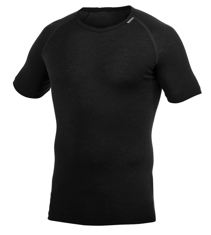 Woolpower Unisex Tee LITE Black Woolpower