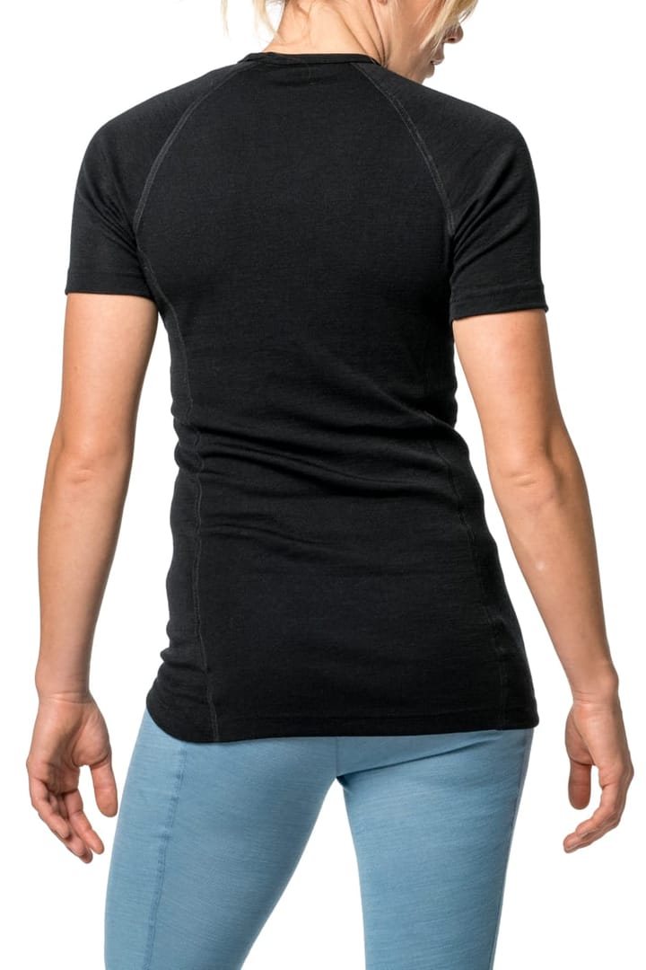 Woolpower Unisex Tee LITE Black Woolpower