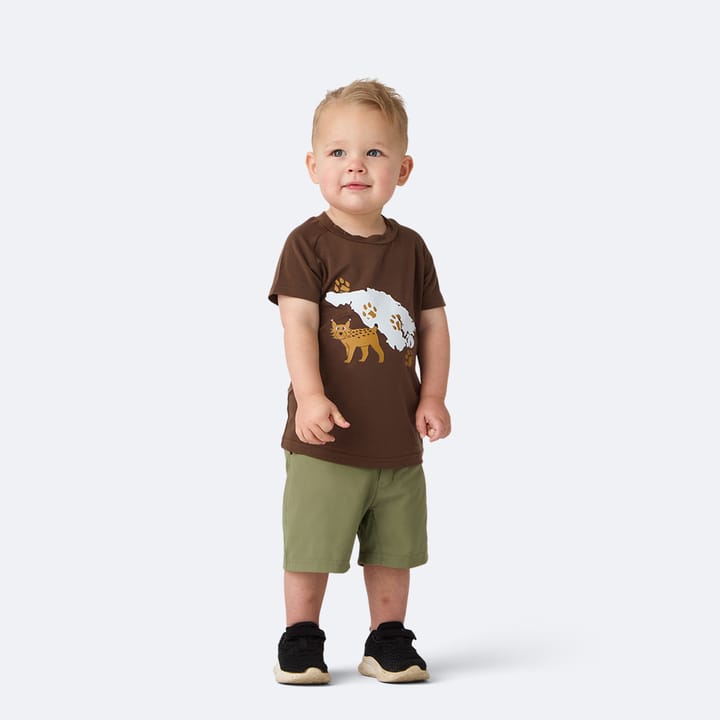 Isbjörn of Sweden Kids’ Fox All Mountain Shorts Moss Isbjörn of Sweden