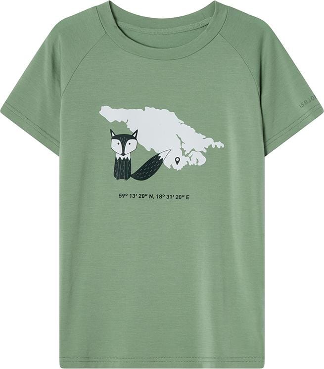Isbjörn of Sweden Kids' Buddy Tee Pistachio