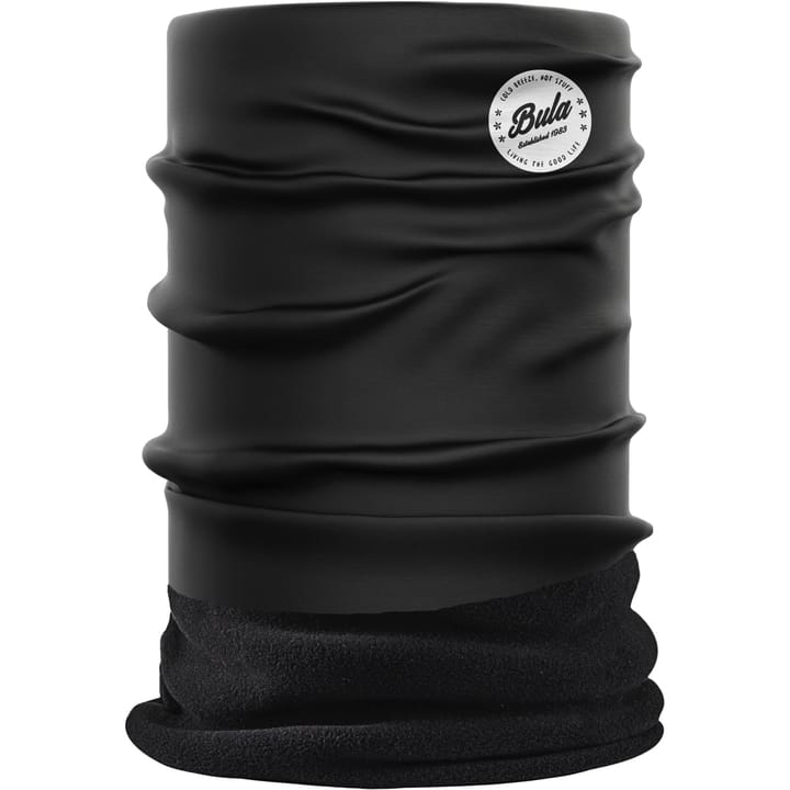 Bula Vector Fleece Edge Tube Black Bula