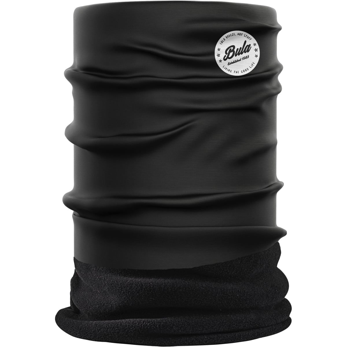 Bula Vector Fleece Edge Tube Black