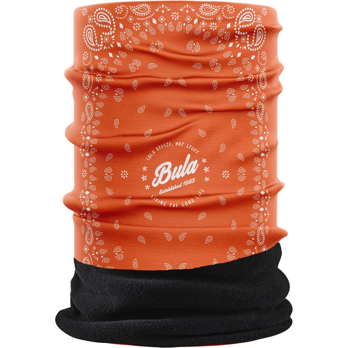 Bula Vector Fleece Edge Tube Orange