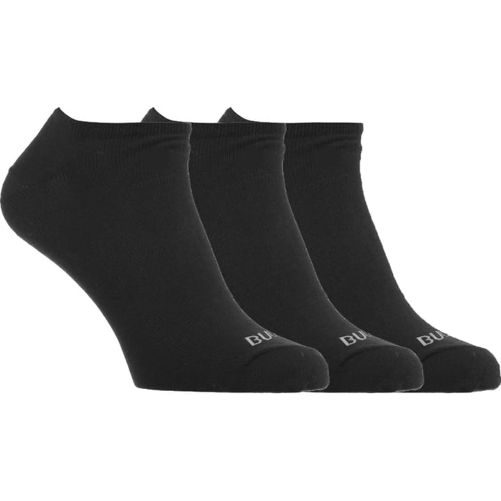 Bula 3pk No Show Socks BLACK Bula