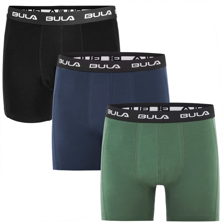 Bula Frame 3pk Boxers Ivy/Black/Navy Bula