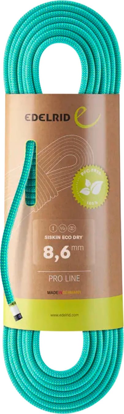 Edelrid Siskin Eco Dry 8,6mm 60 M Icemint Edelrid