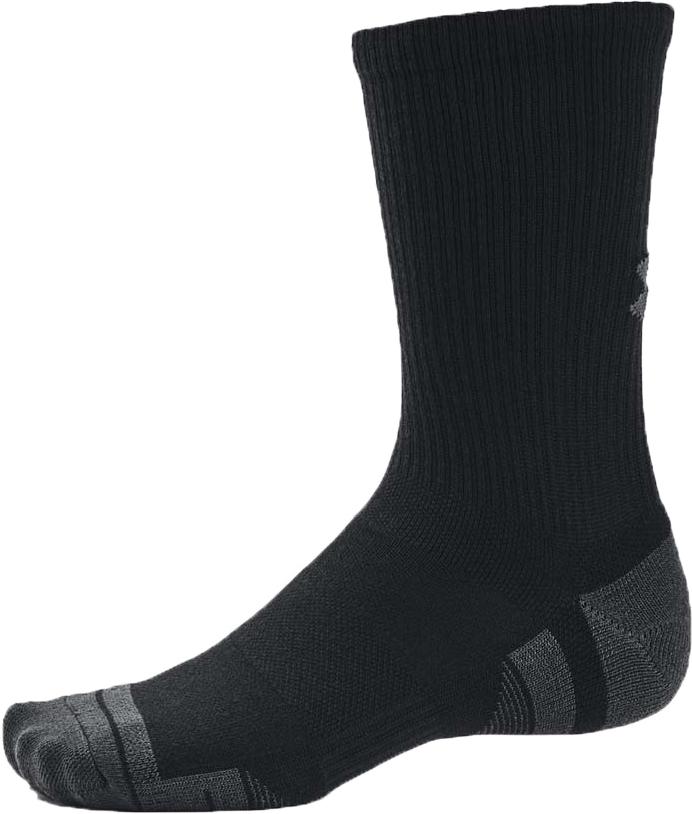 Under Armour Unisex UA Performance Tech 3pk Crew Black Under Armour