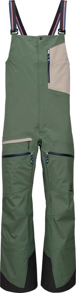 Elevenate Men's Pure Bib Pants Bronze Green Hiihto- & lasketteluhousut M
