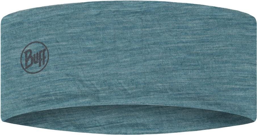 Buff Lightweight Merino Wool Headband Solid Pool