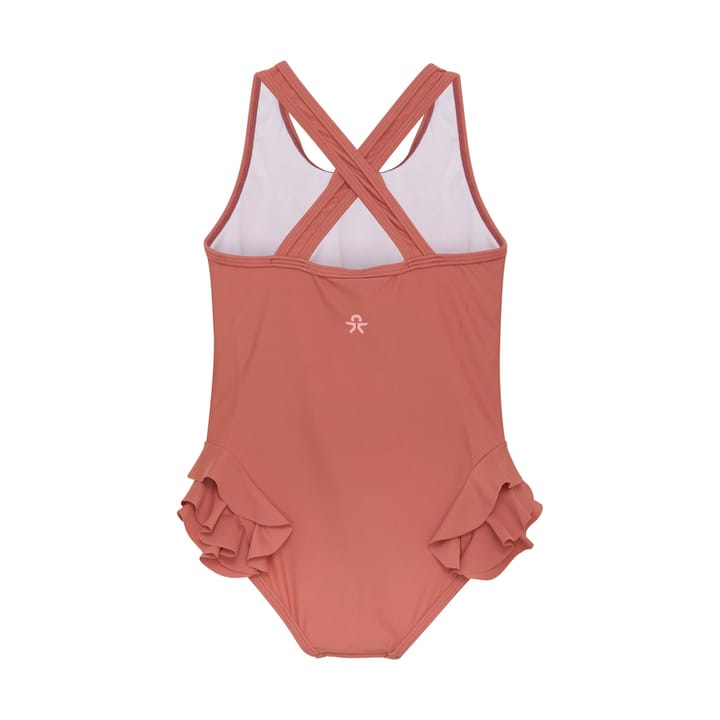 Color Kids Swimsuit W. Application Dusty Cedar Color Kids Color Kids Swimsuit W. Application Dusty Cedar Color Kids