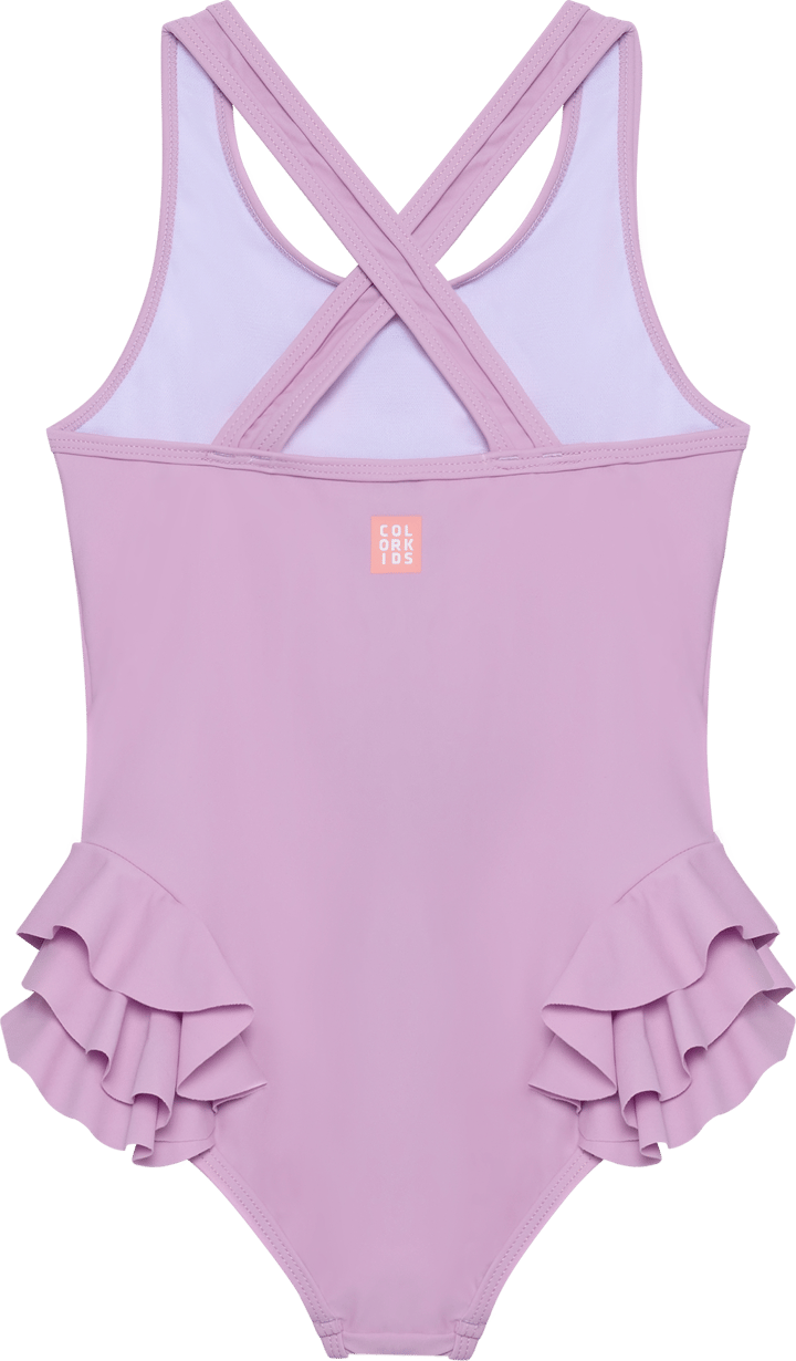 Color Kids Kids' Swimsuit With Application Lavender Mist Color Kids