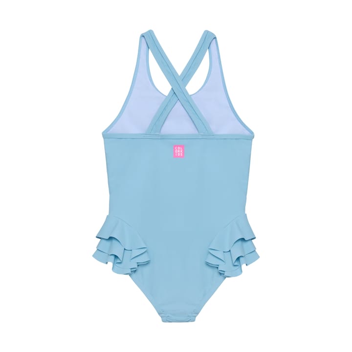 Color Kids Swimsuit W. Application Cerulean Color Kids