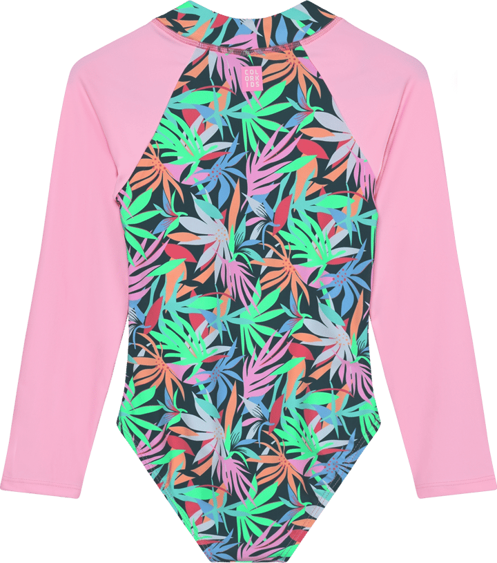 Color Kids Kids' Swimsuit With L/S Aop Mediterranea Color Kids